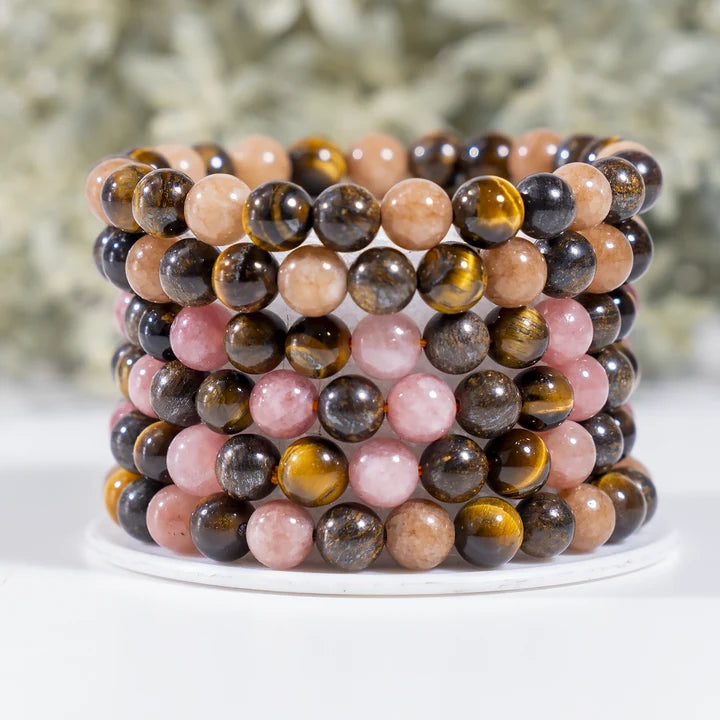 Crystal Healing Bracelets | Anxiety | Abundance | Joy | Fertility & More