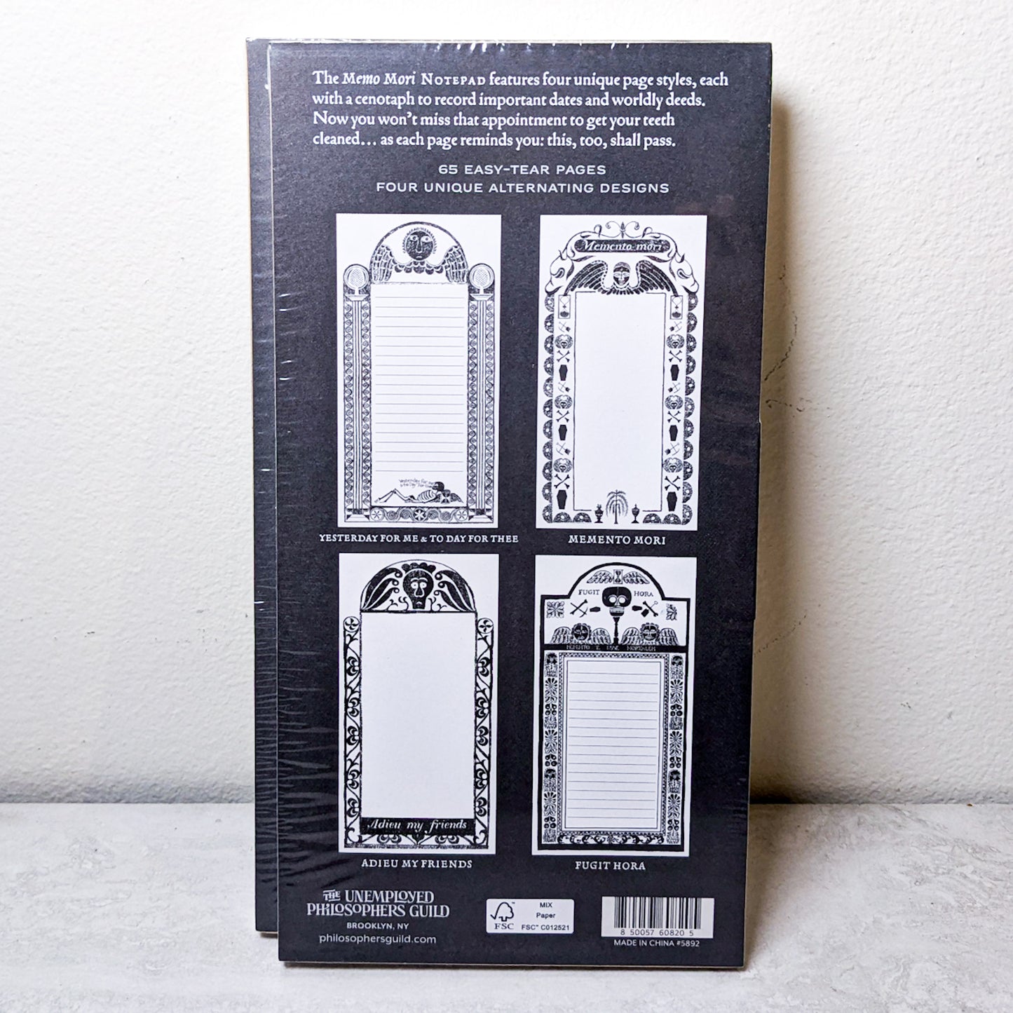 Memo Mori Notepad