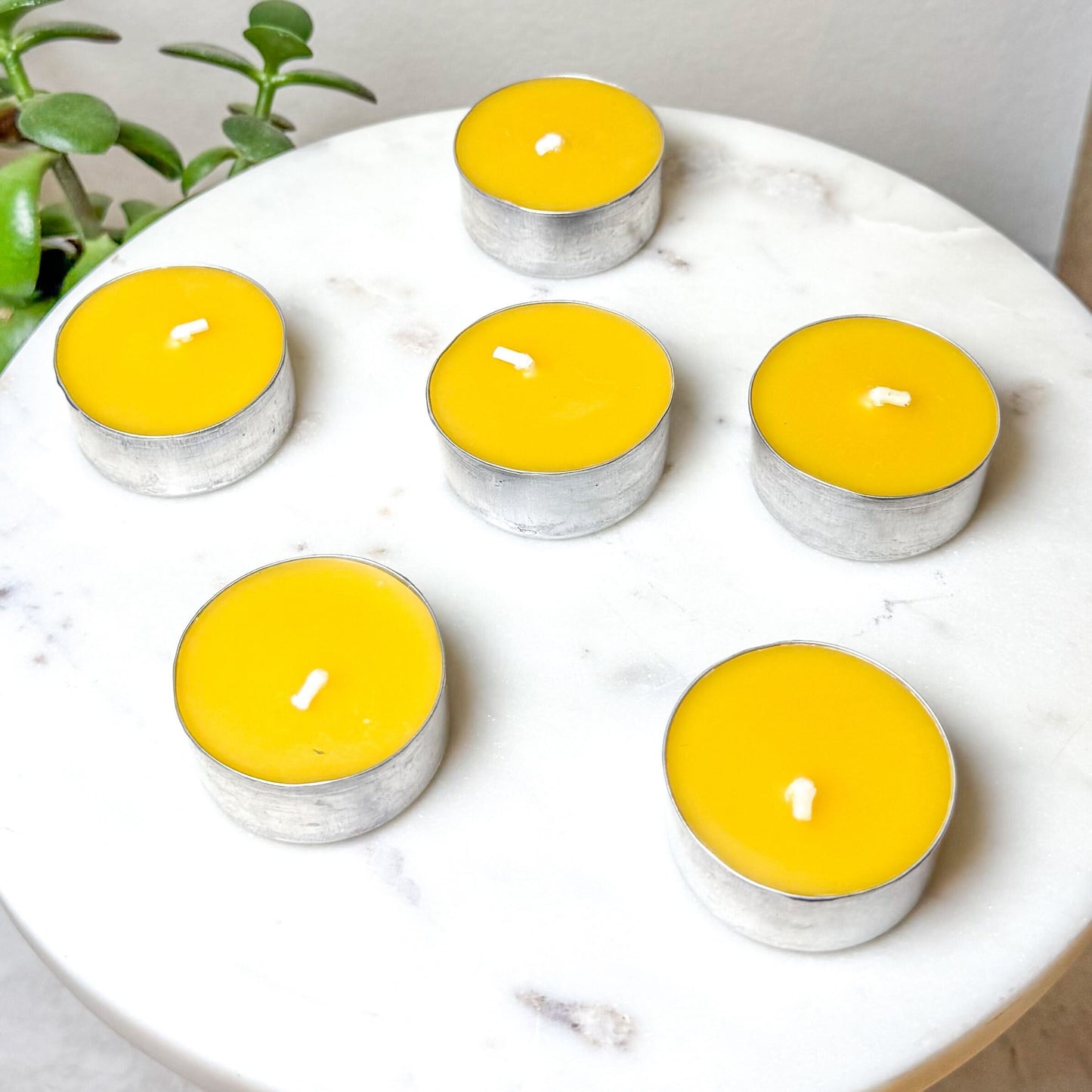 Natural Beeswax Tealight Candle