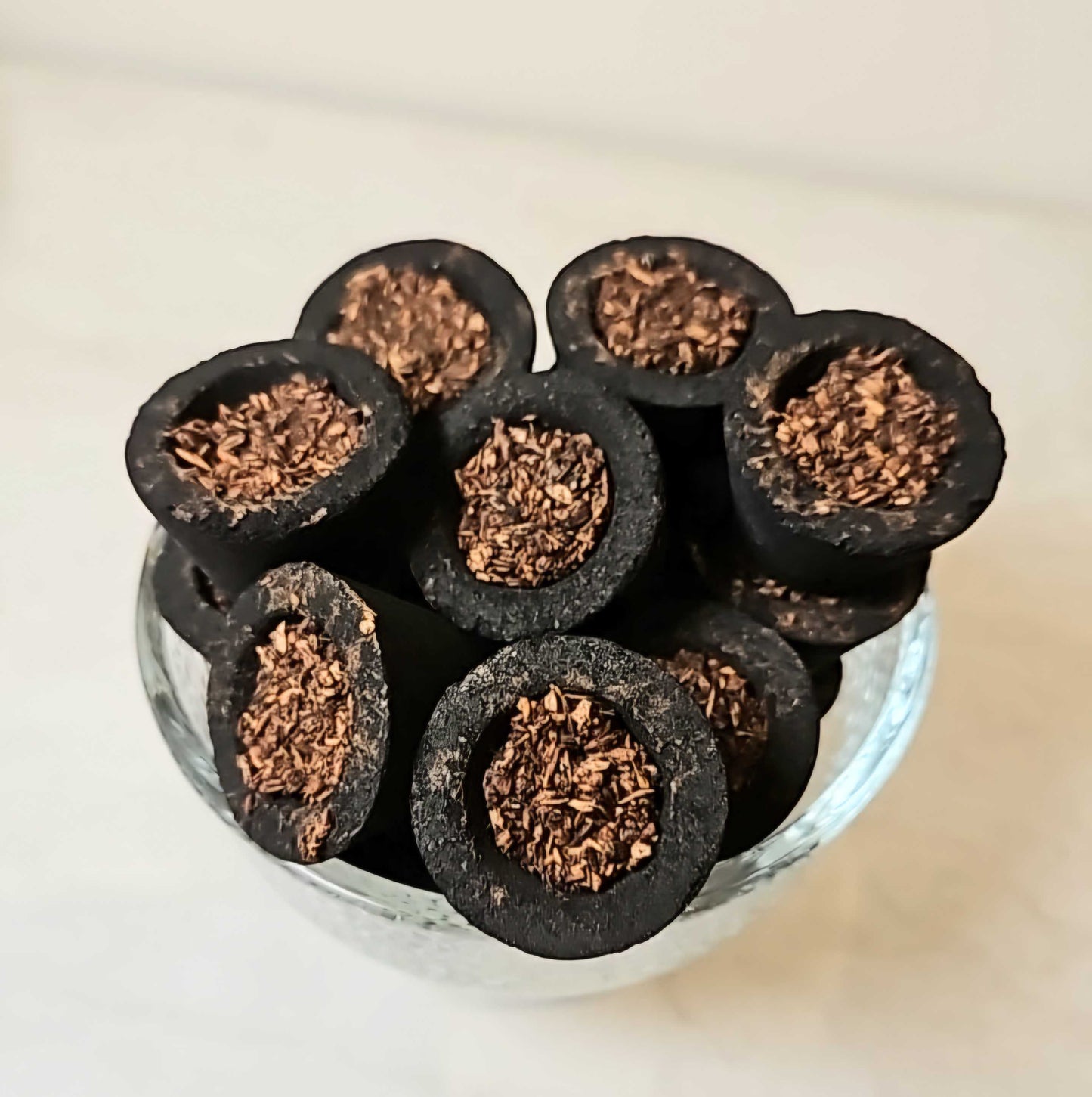 Resin, Herb, Incense in A Charcoal Cup | Various Resins