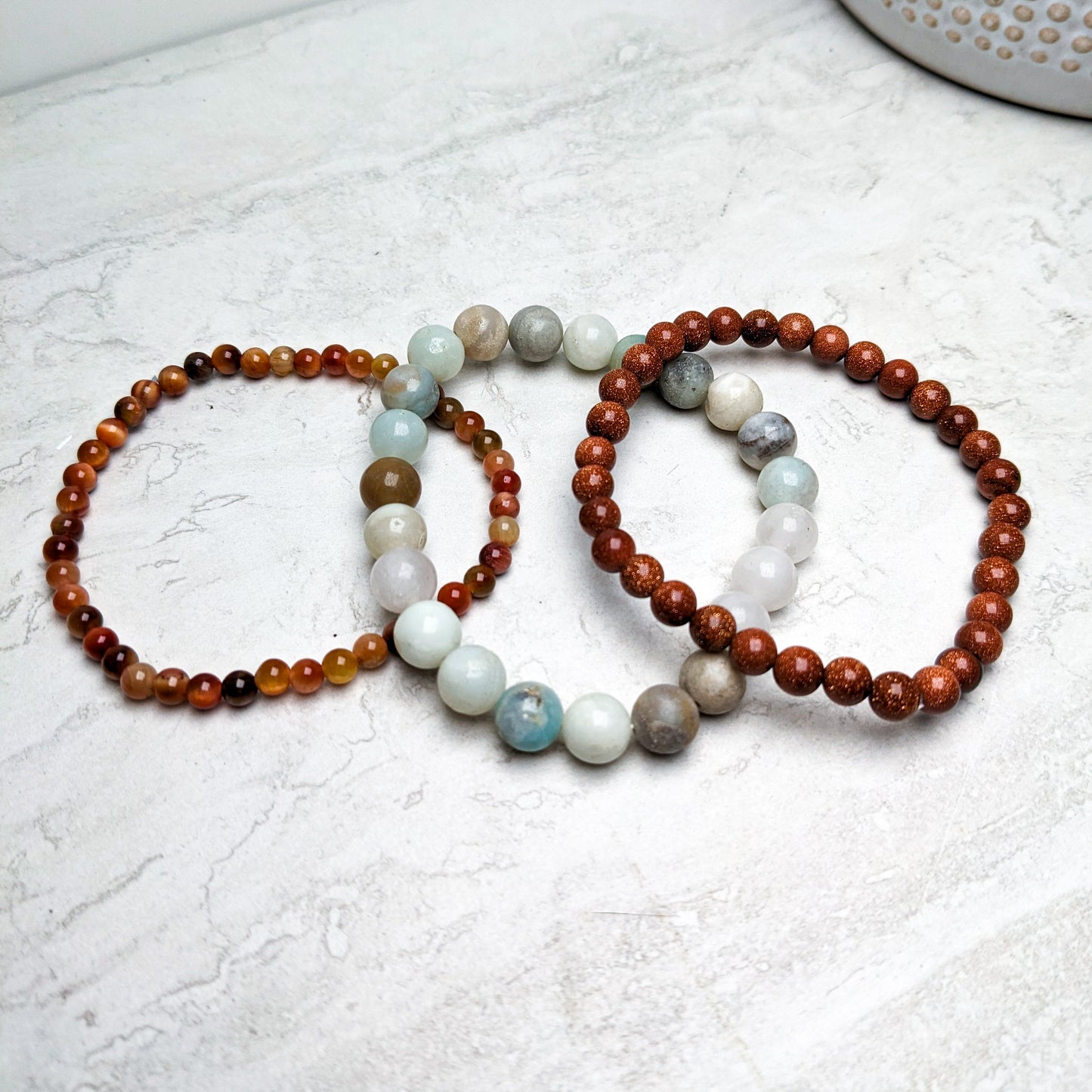 Intention Crystal Crystal Beaded Bracelet Stacks | Assorted Intentions