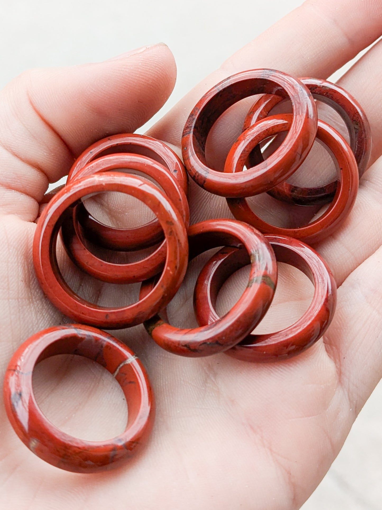 Red Jasper Ring