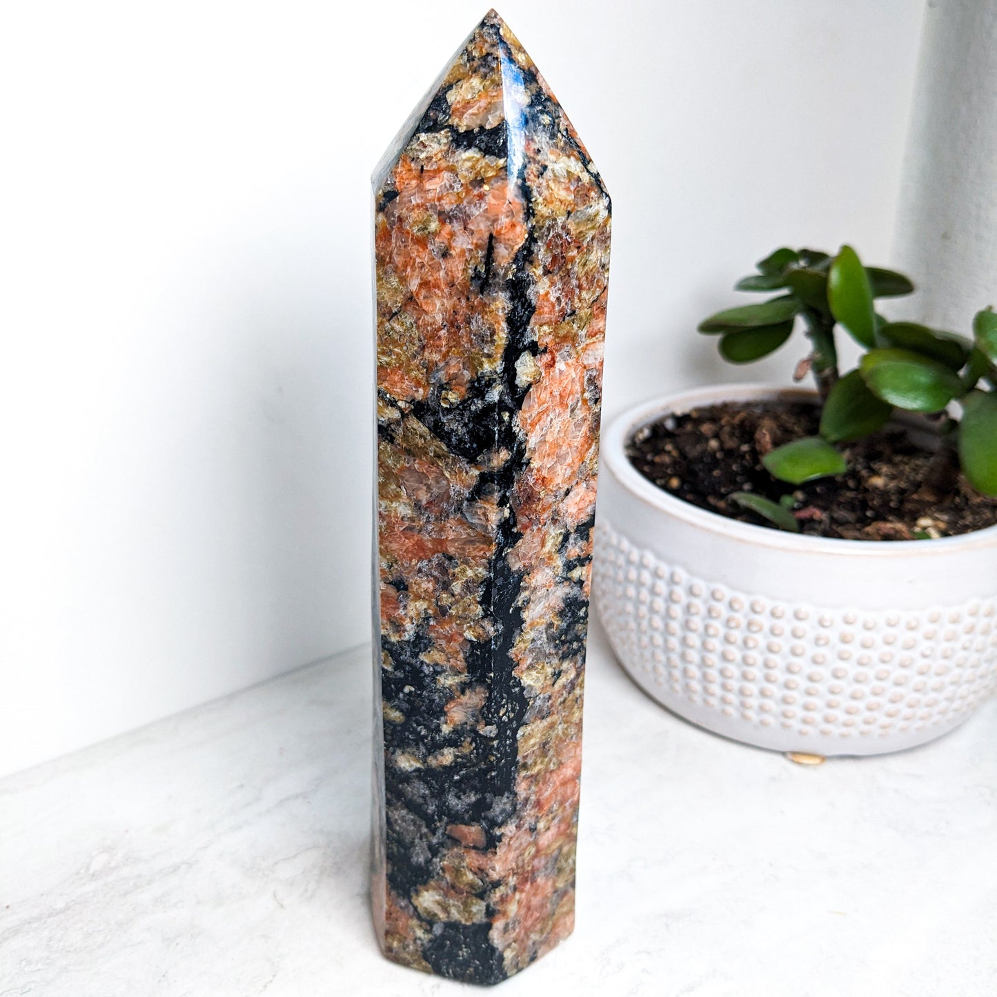 Rhodonite Standing Points