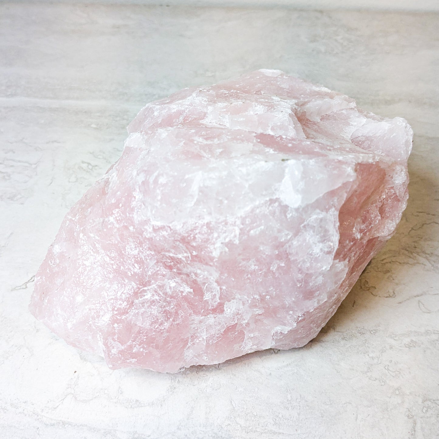 Rough Rose Quartz | Large