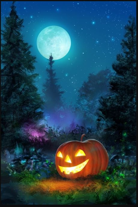 Samhain Greeting Spellcard