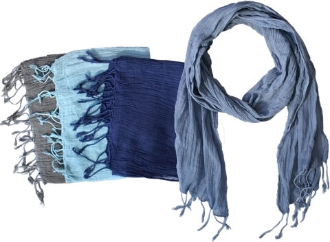 Natural Dyed Hand-Loomed Scarf