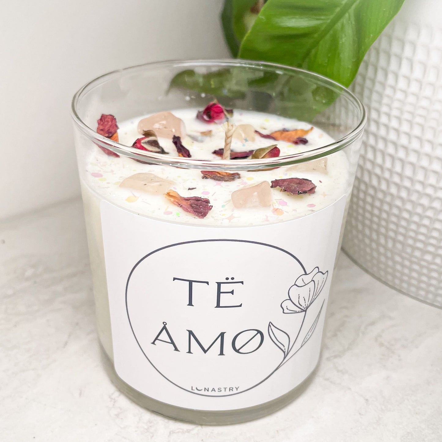 Te Amo, I love you candle