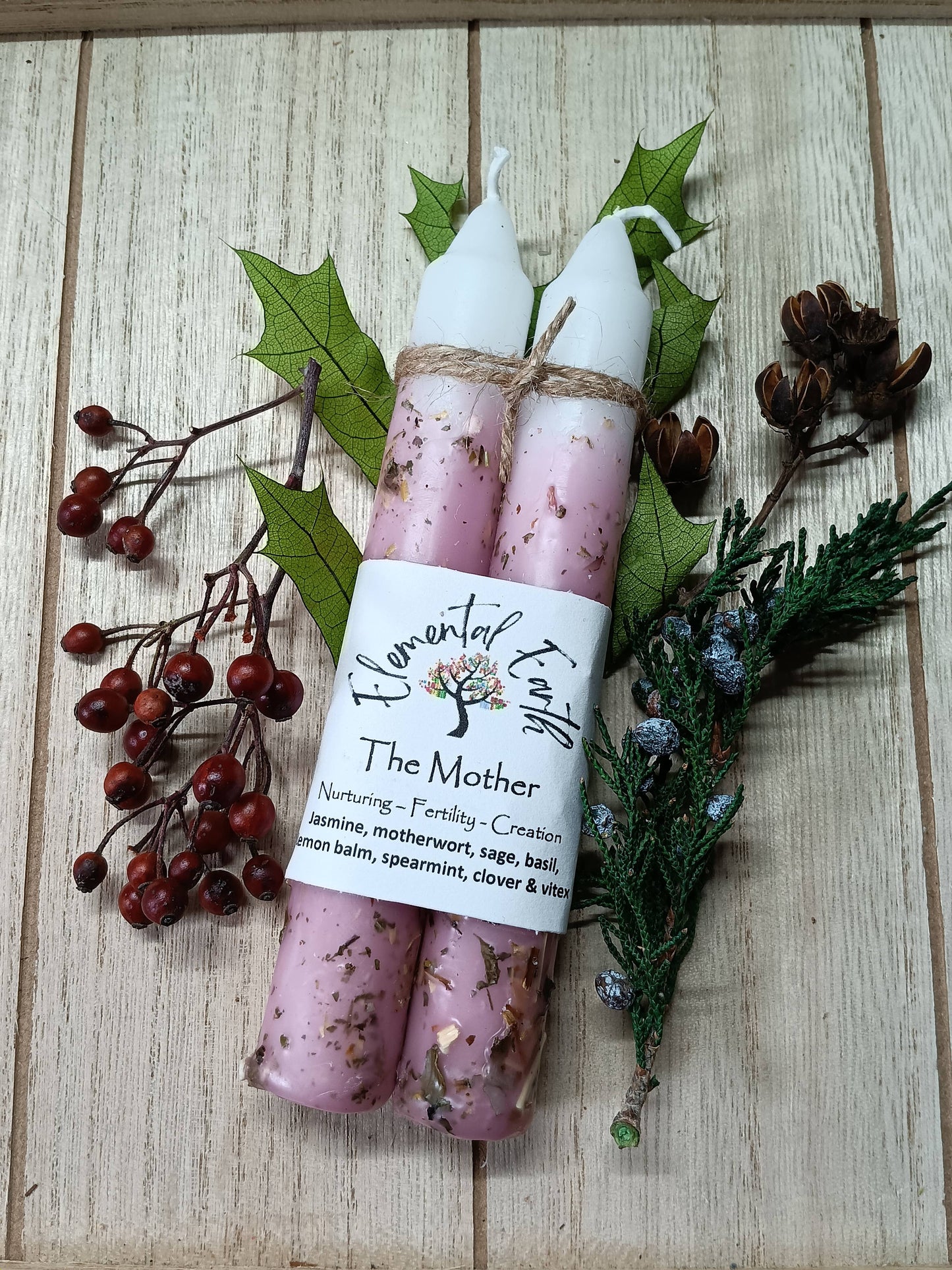 The Mother Herbal 6" Ritual Candles