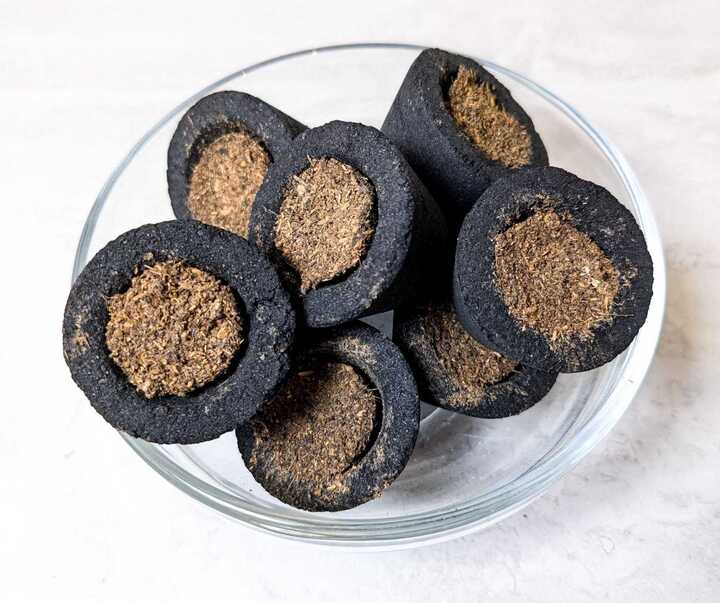 Resin, Herb, Incense in A Charcoal Cup | Various Resins