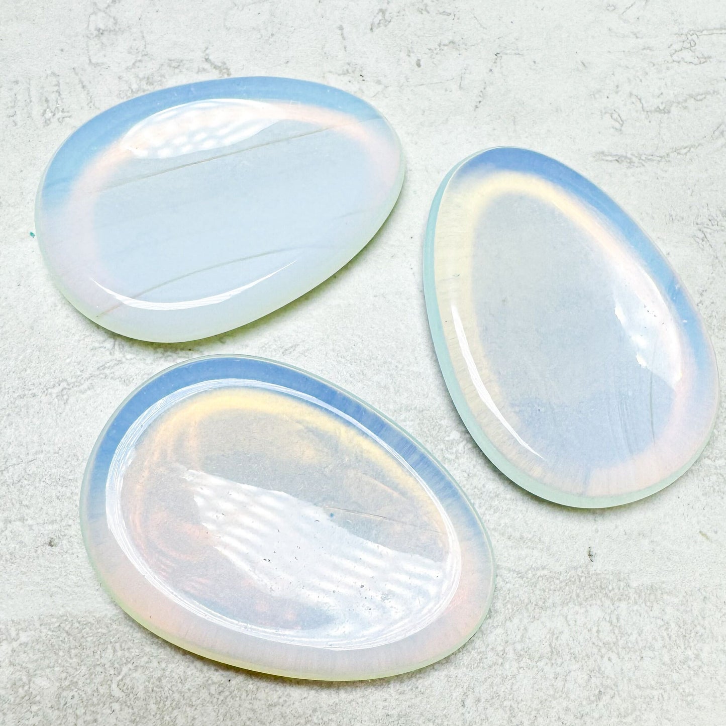 Opalite Worry Stones