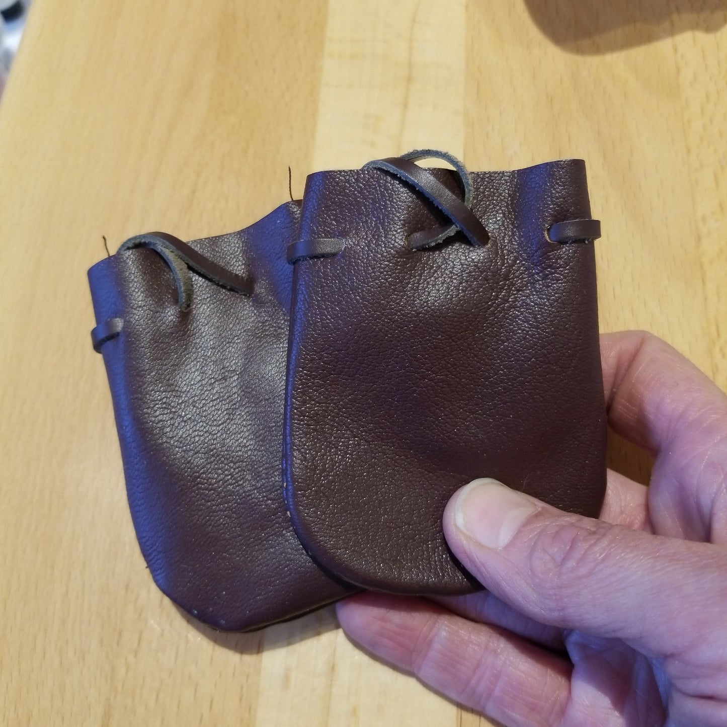 Leather Talisman/Crystal/Spell Pouch