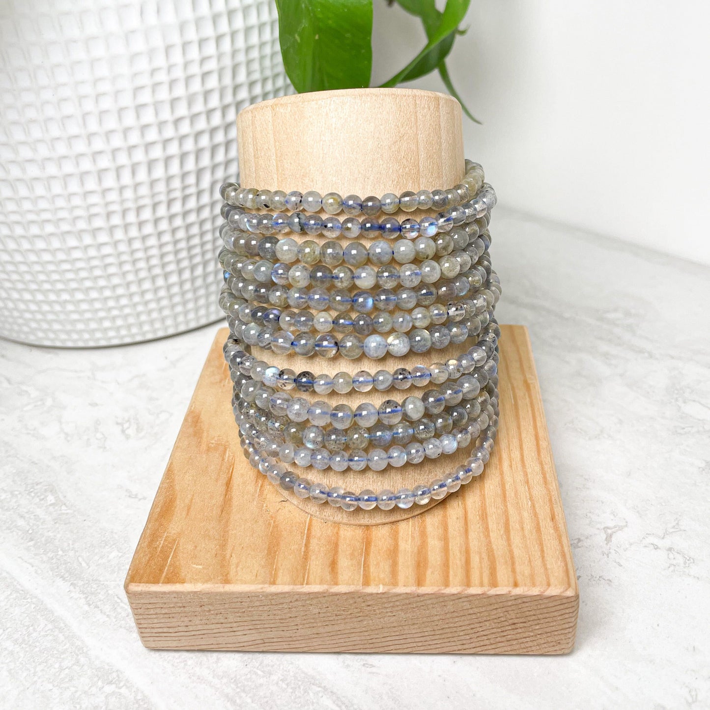 4mm Assorted Crystal Bead Bracelets