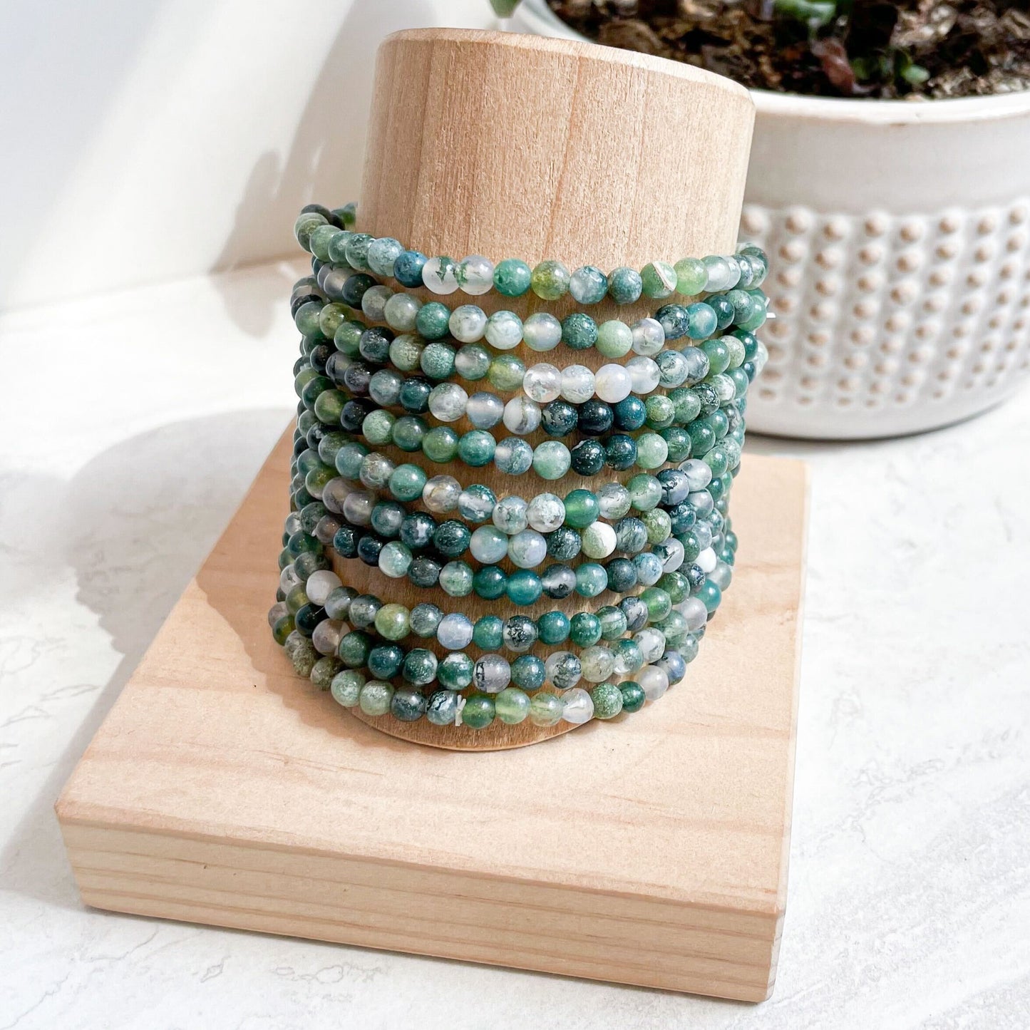 4mm Assorted Crystal Bead Bracelets