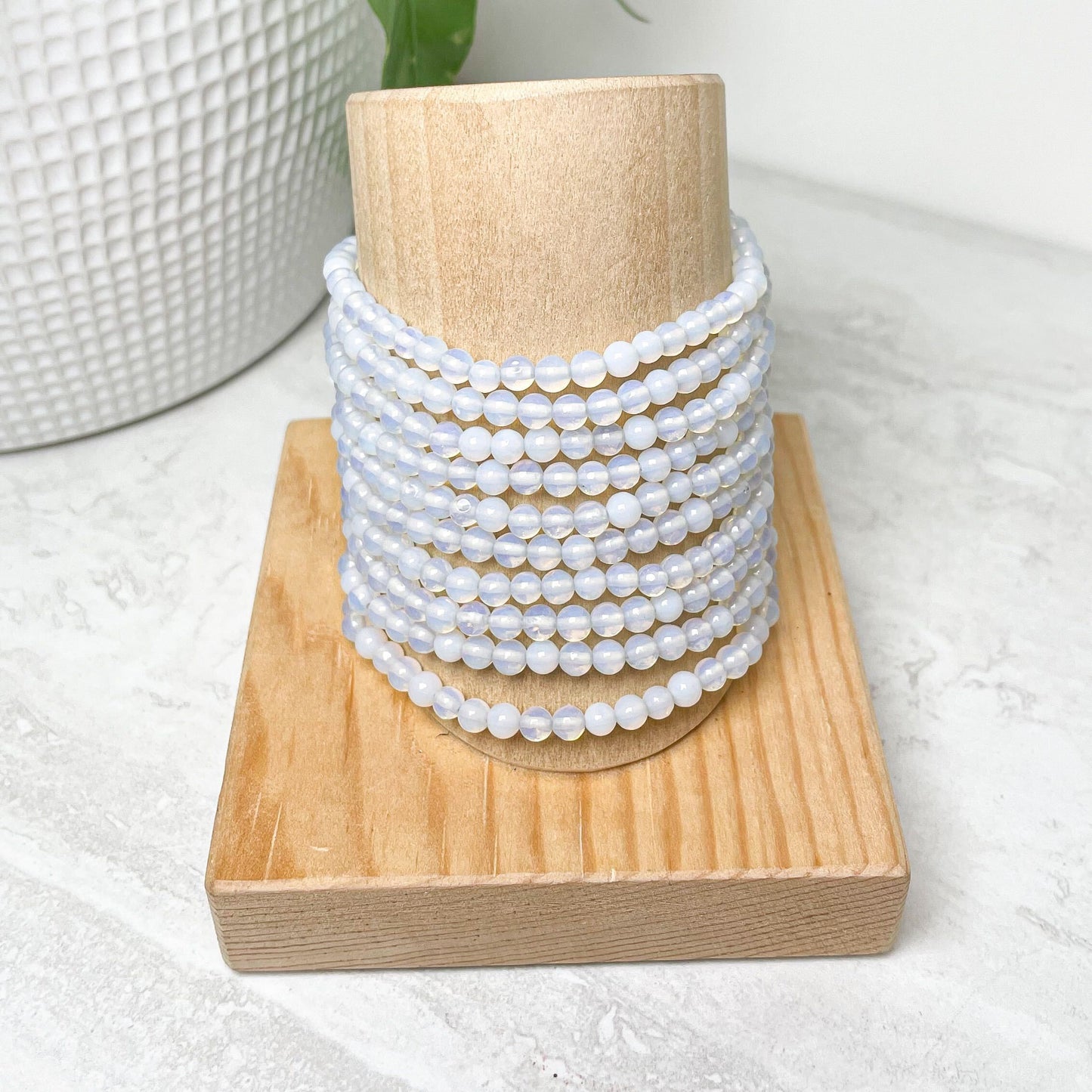 4mm Assorted Crystal Bead Bracelets