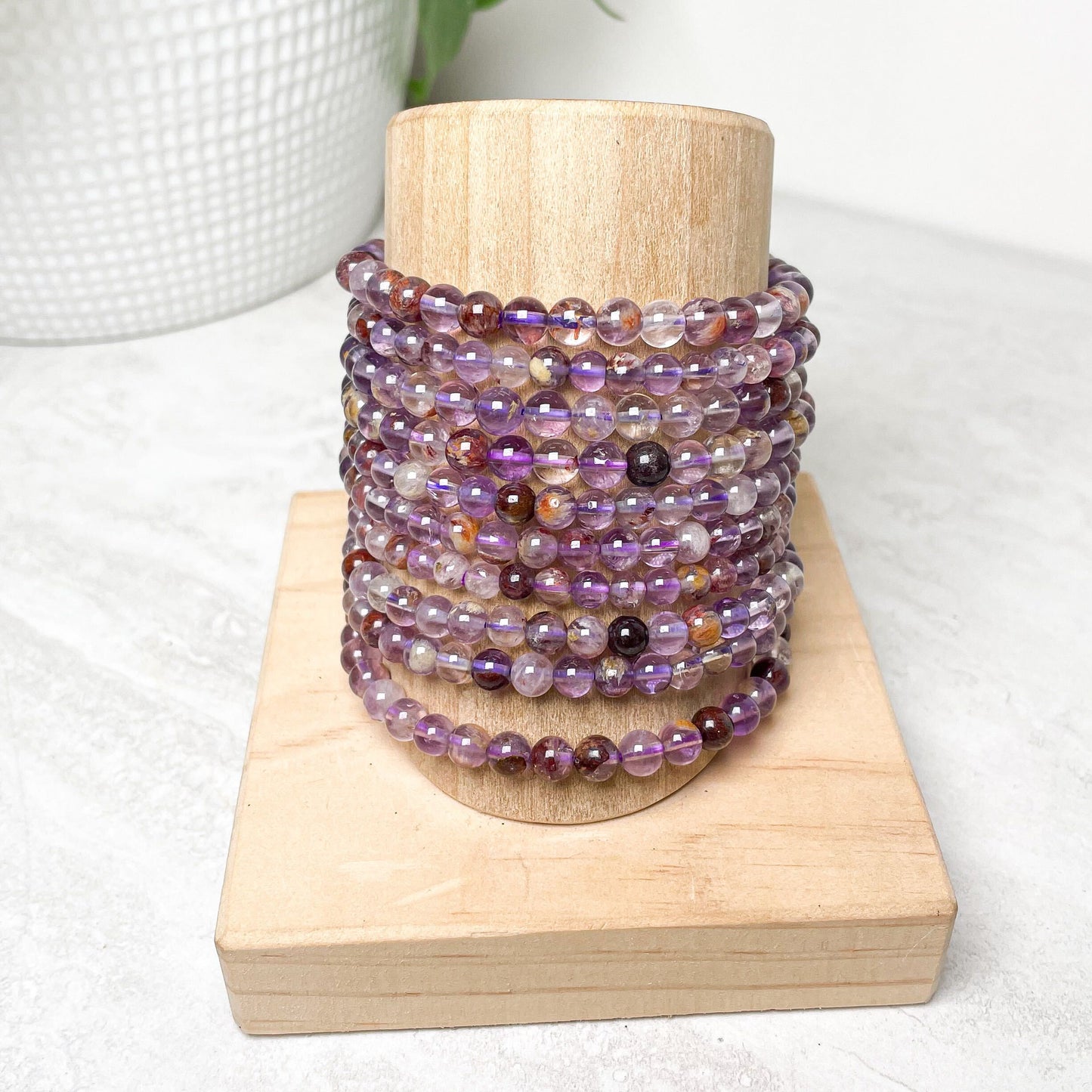4mm Assorted Crystal Bead Bracelets