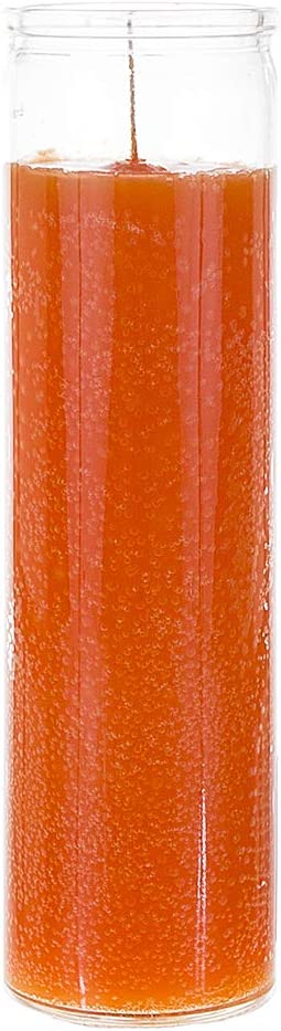 7 Day Candle 8" Glass - Various Colors