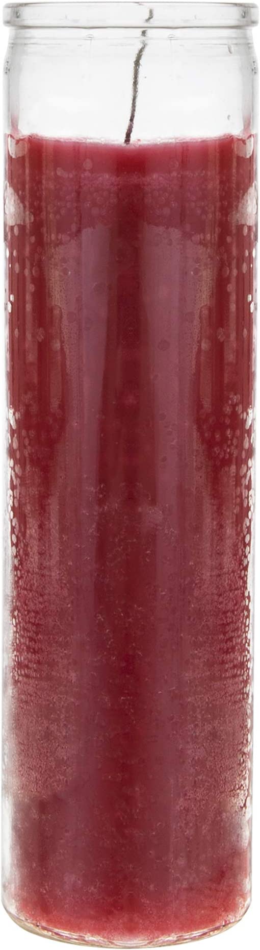 7 Day Candle 8" Glass - Various Colors