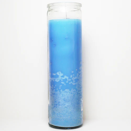 7 Day Candle 8" Glass - Various Colors