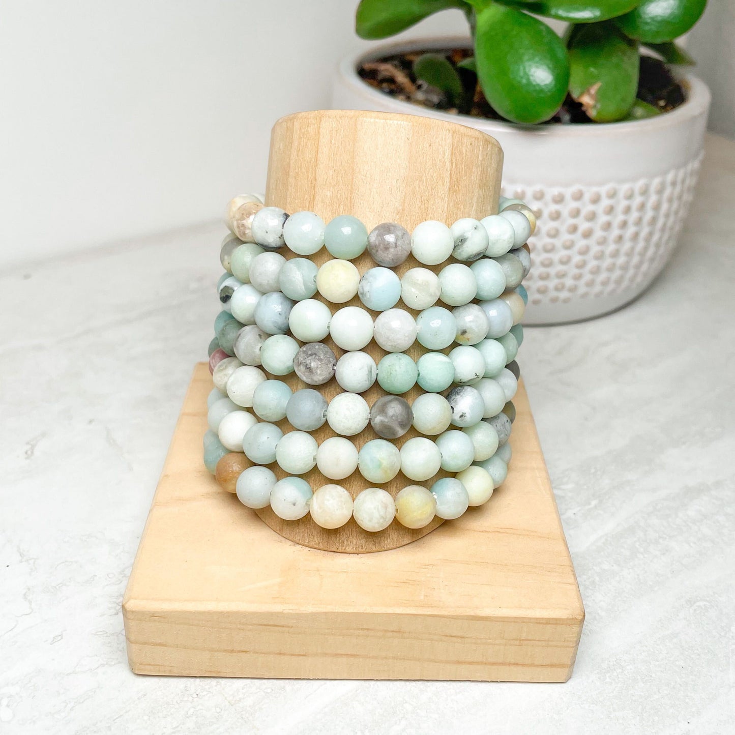 8mm Assorted Crystal Beaded Bracelets