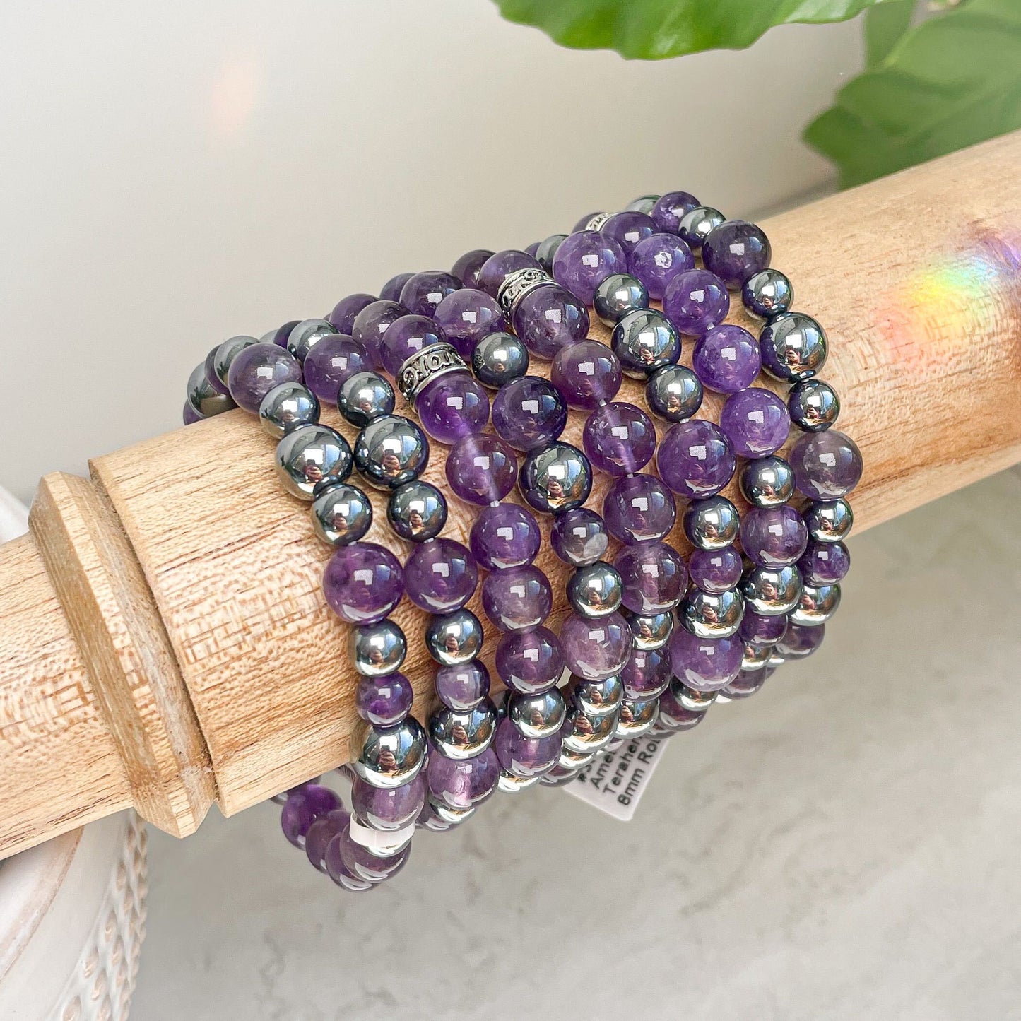 8mm Assorted Crystal Beaded Bracelets