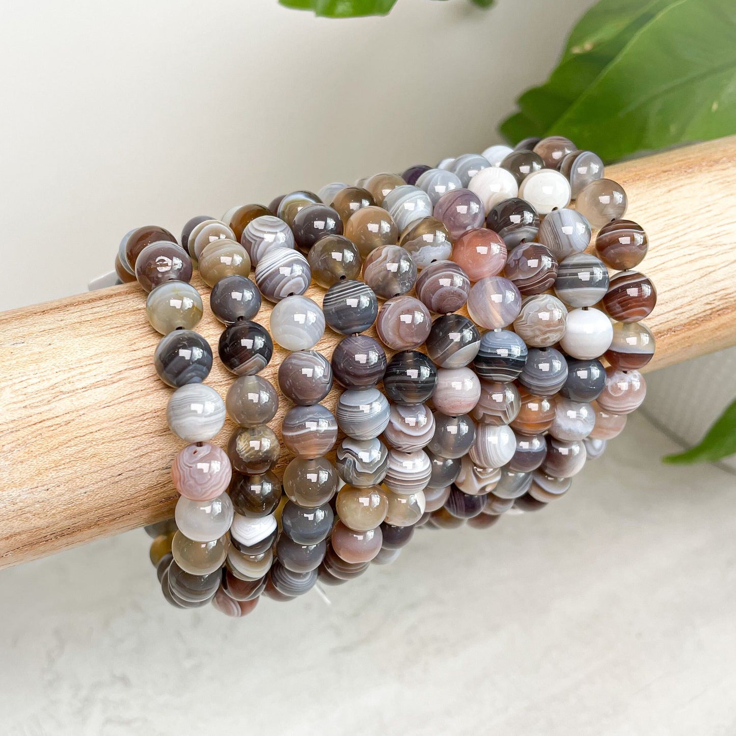8mm Assorted Crystal Beaded Bracelets