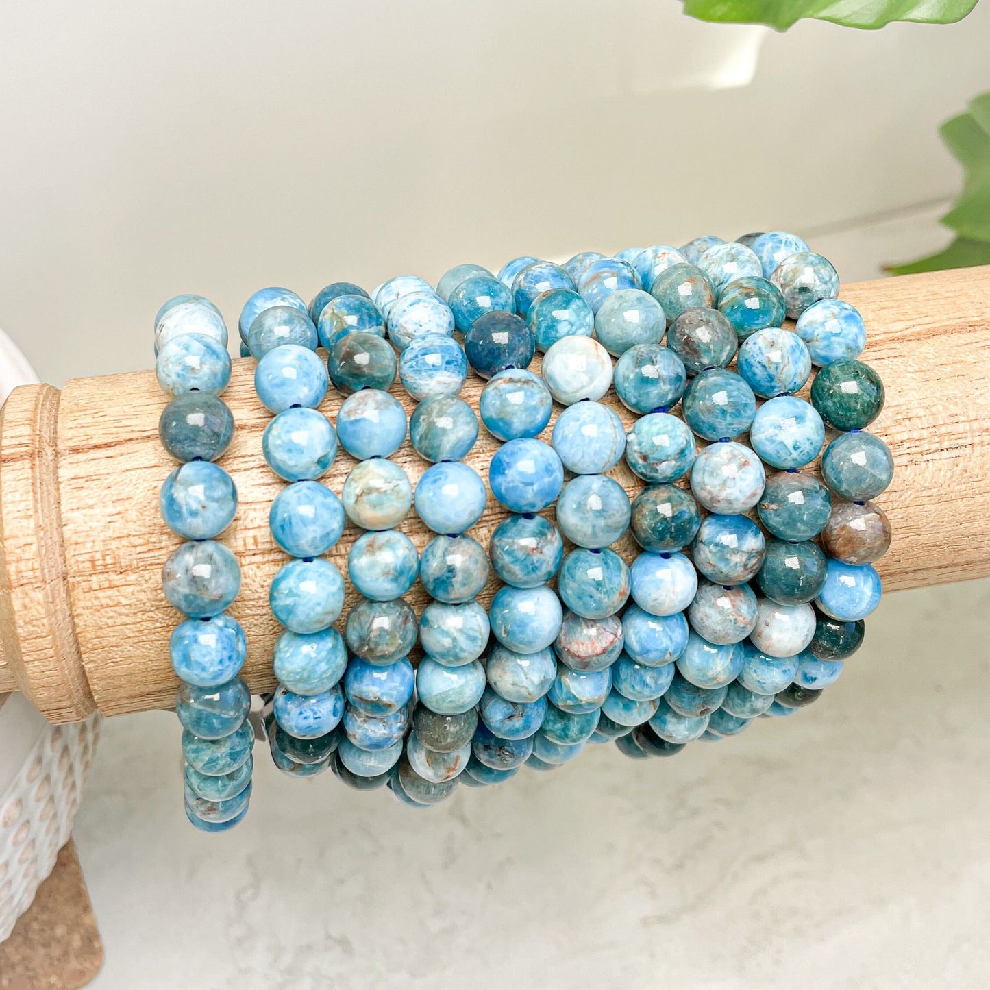 8mm Assorted Crystal Beaded Bracelets