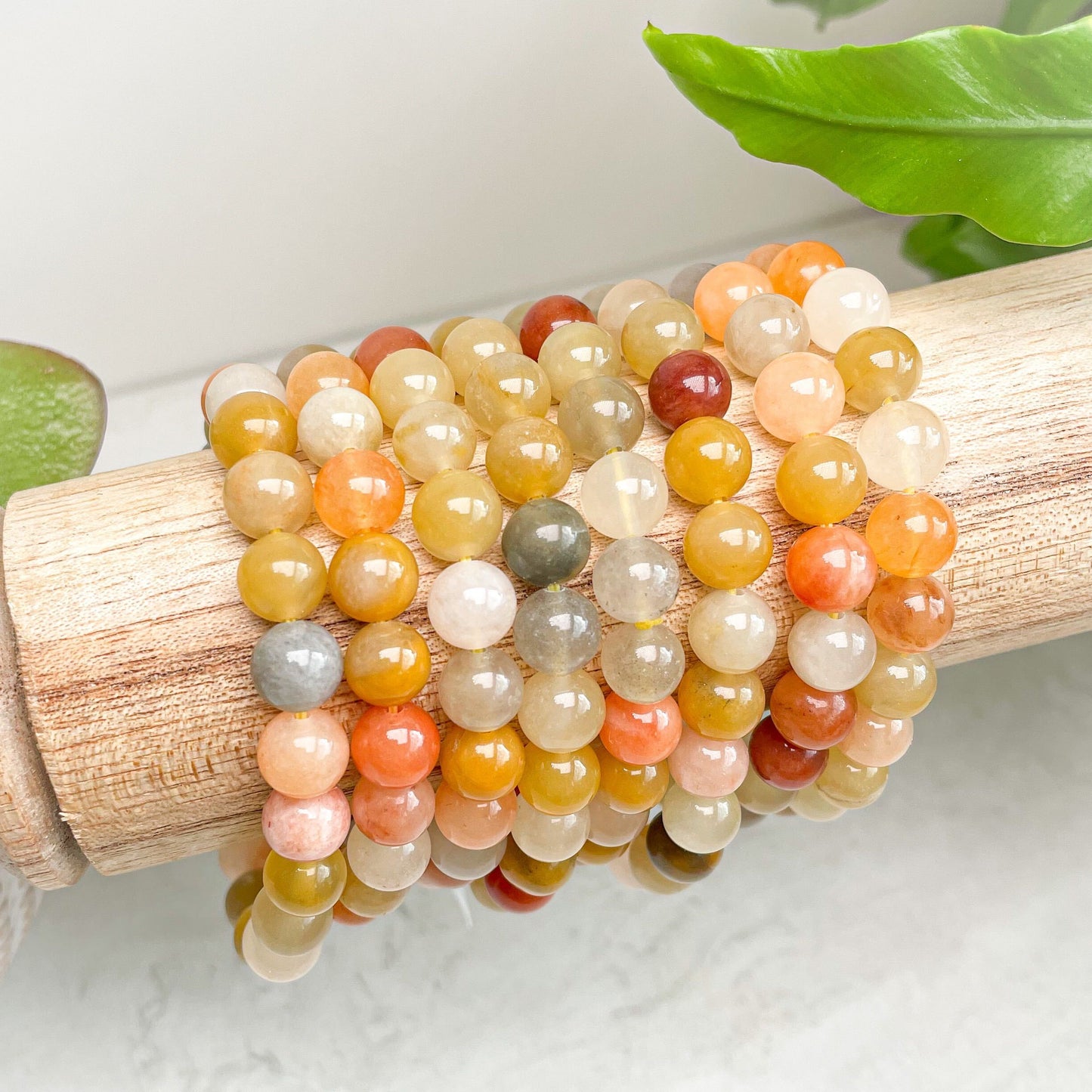 8mm Assorted Crystal Beaded Bracelets