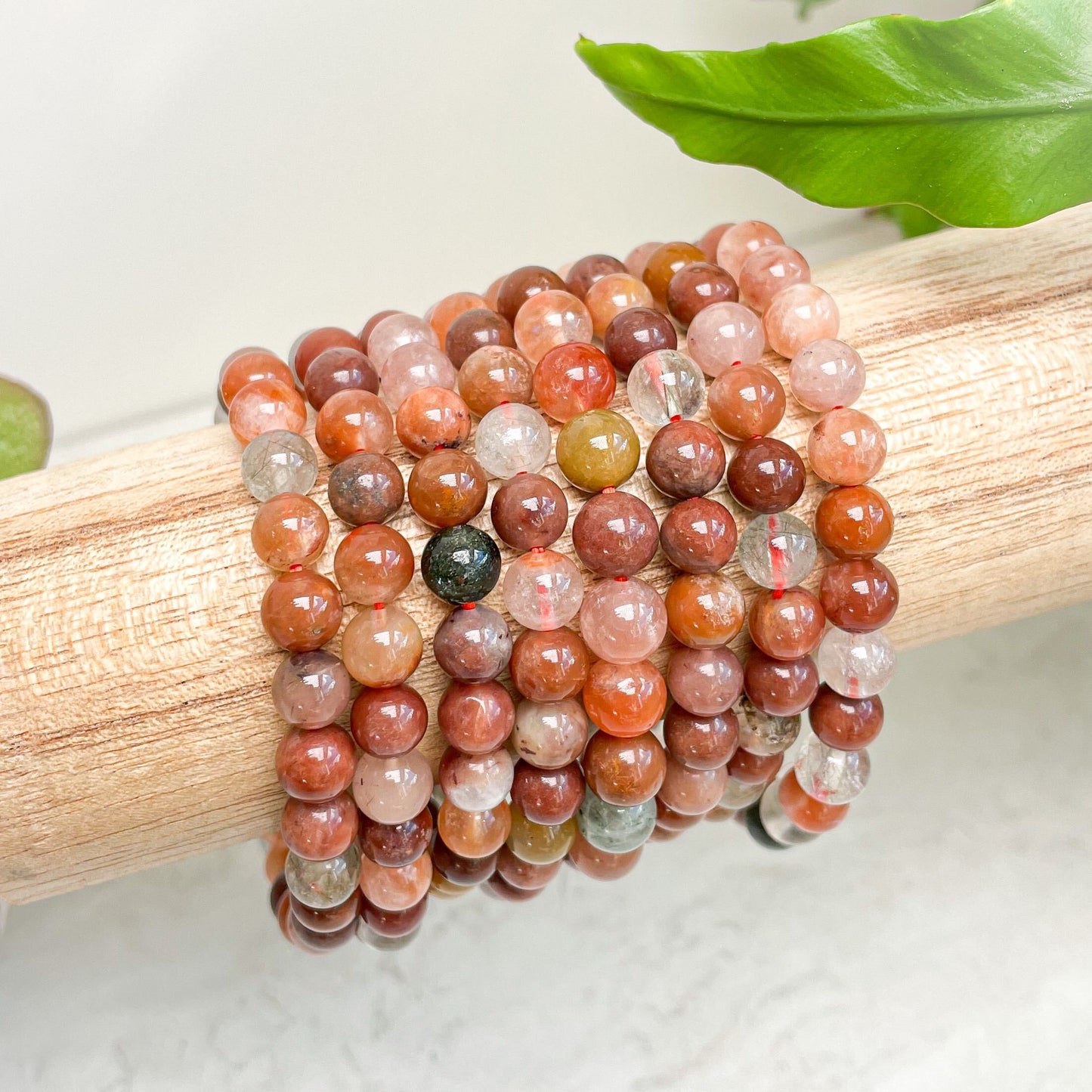 8mm Assorted Crystal Beaded Bracelets