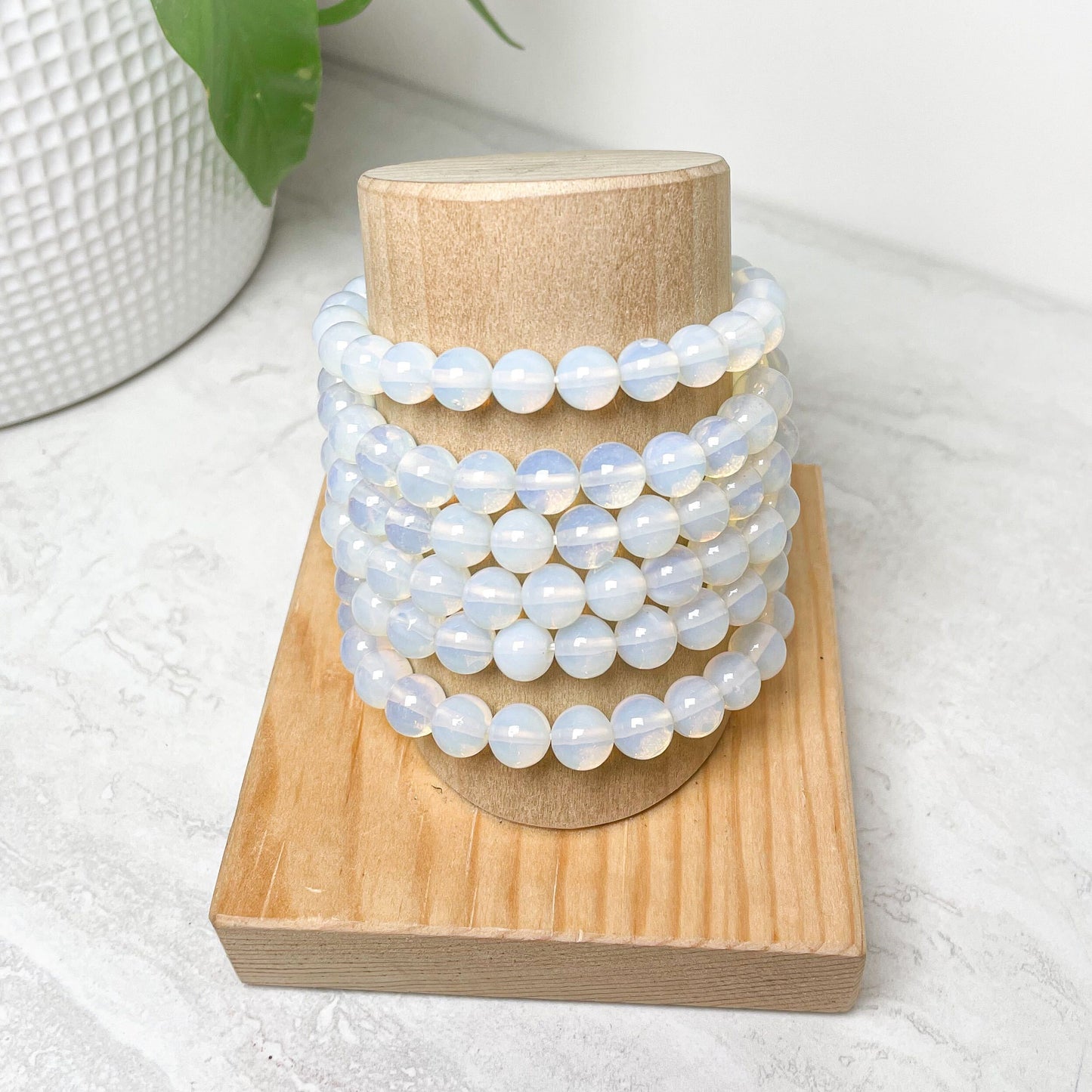 8mm Assorted Crystal Beaded Bracelets