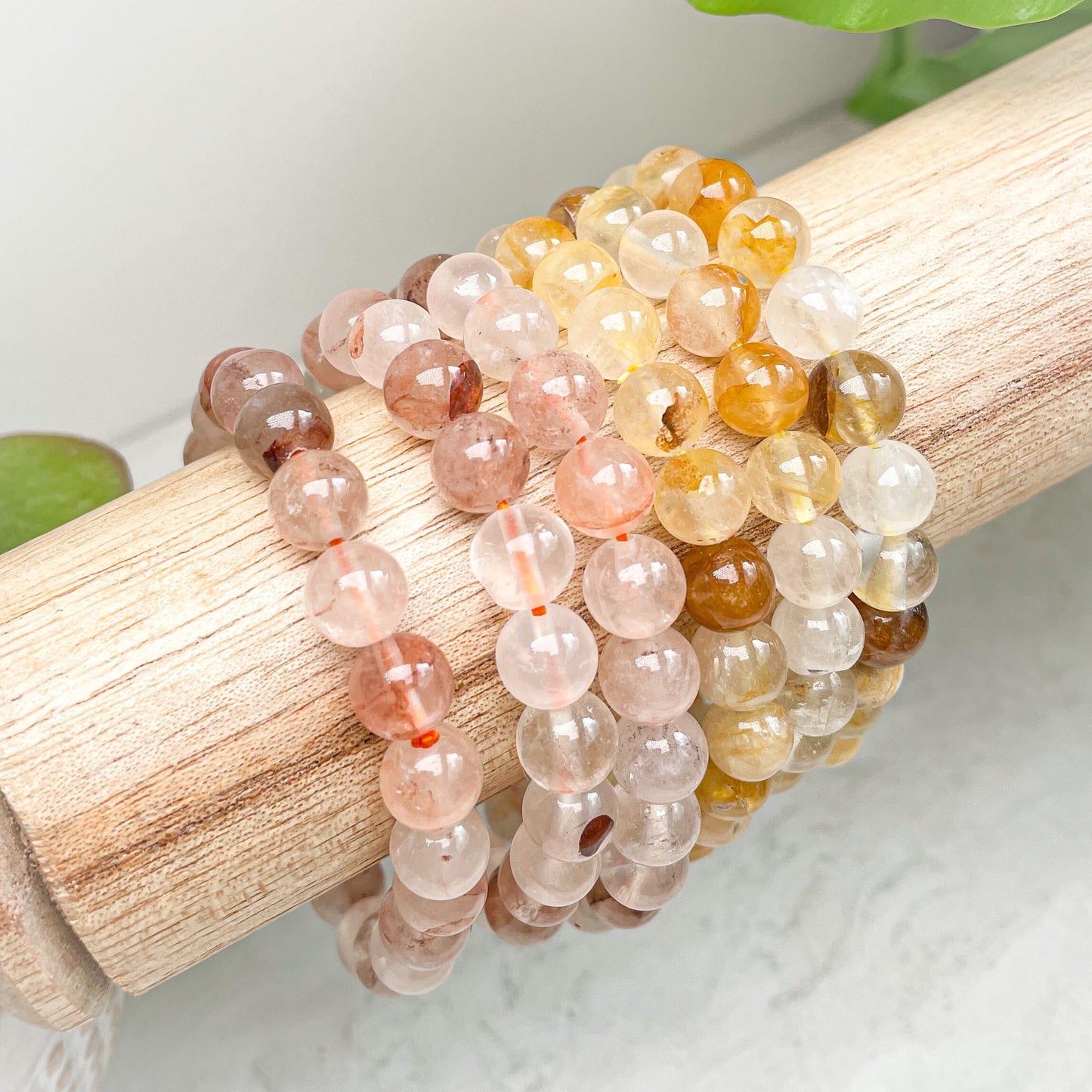 8mm Assorted Crystal Beaded Bracelets