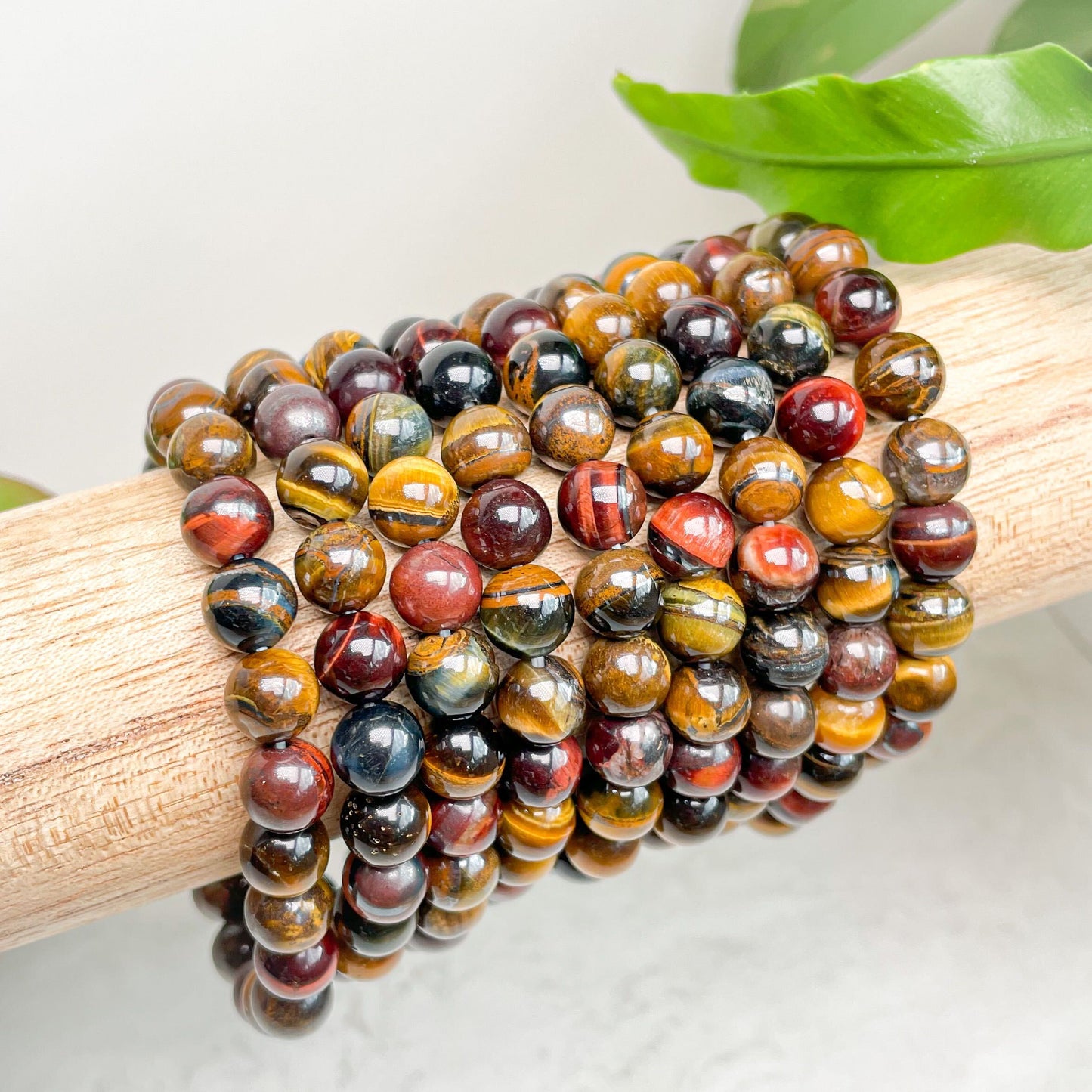 8mm Assorted Crystal Beaded Bracelets