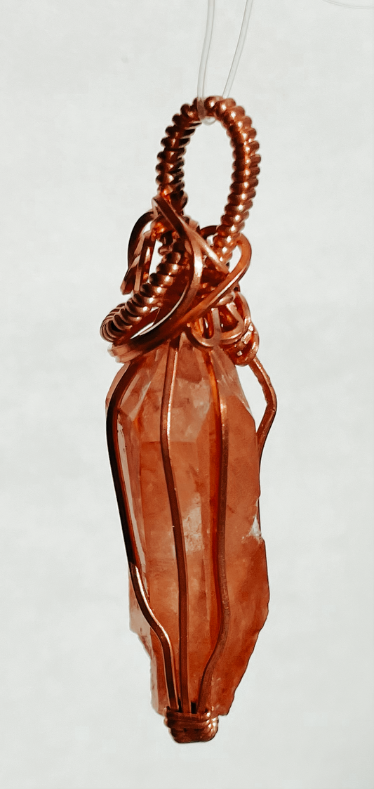 Copper Wire Wrapped Pendants | Various Stones