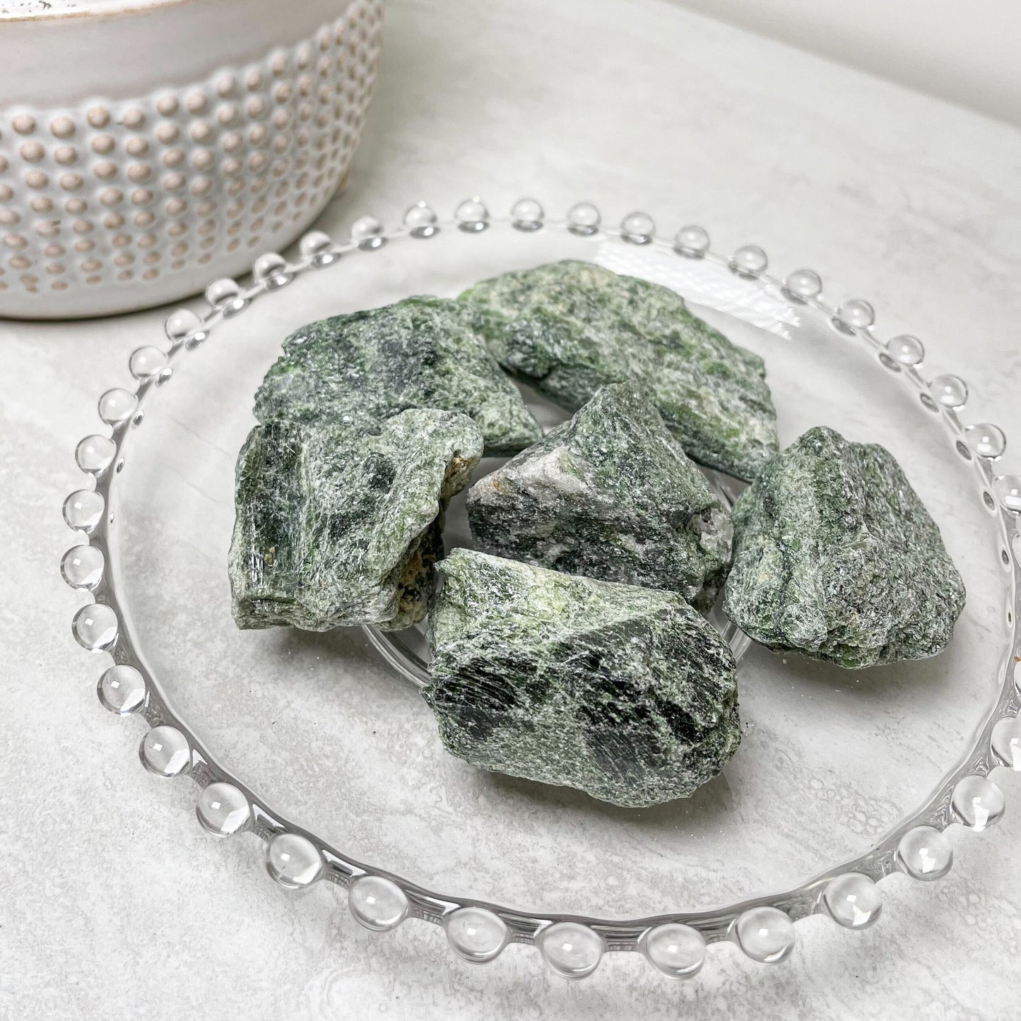 Diopside Raw Chunks