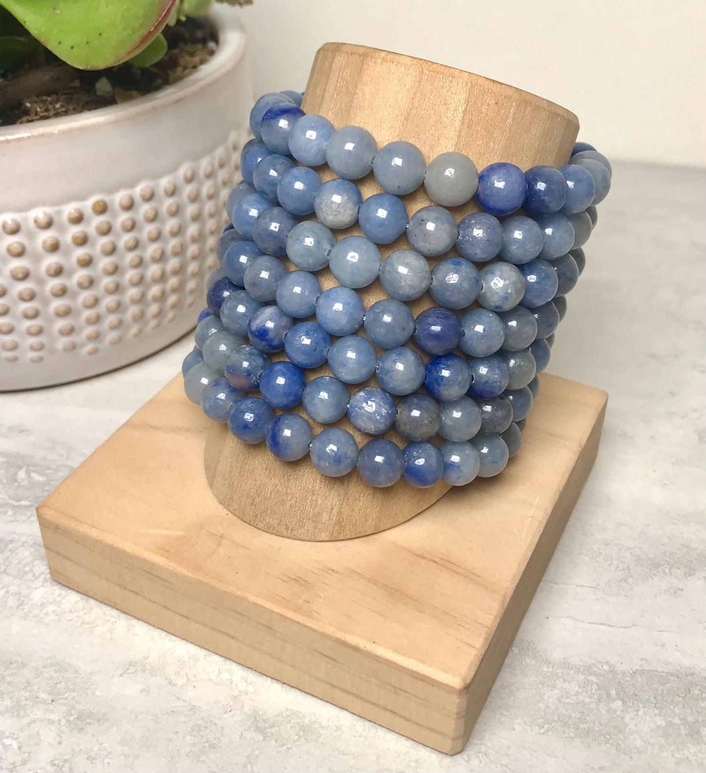8mm Assorted Crystal Beaded Bracelets