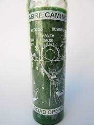 Road Opener Green 7 Day Candle