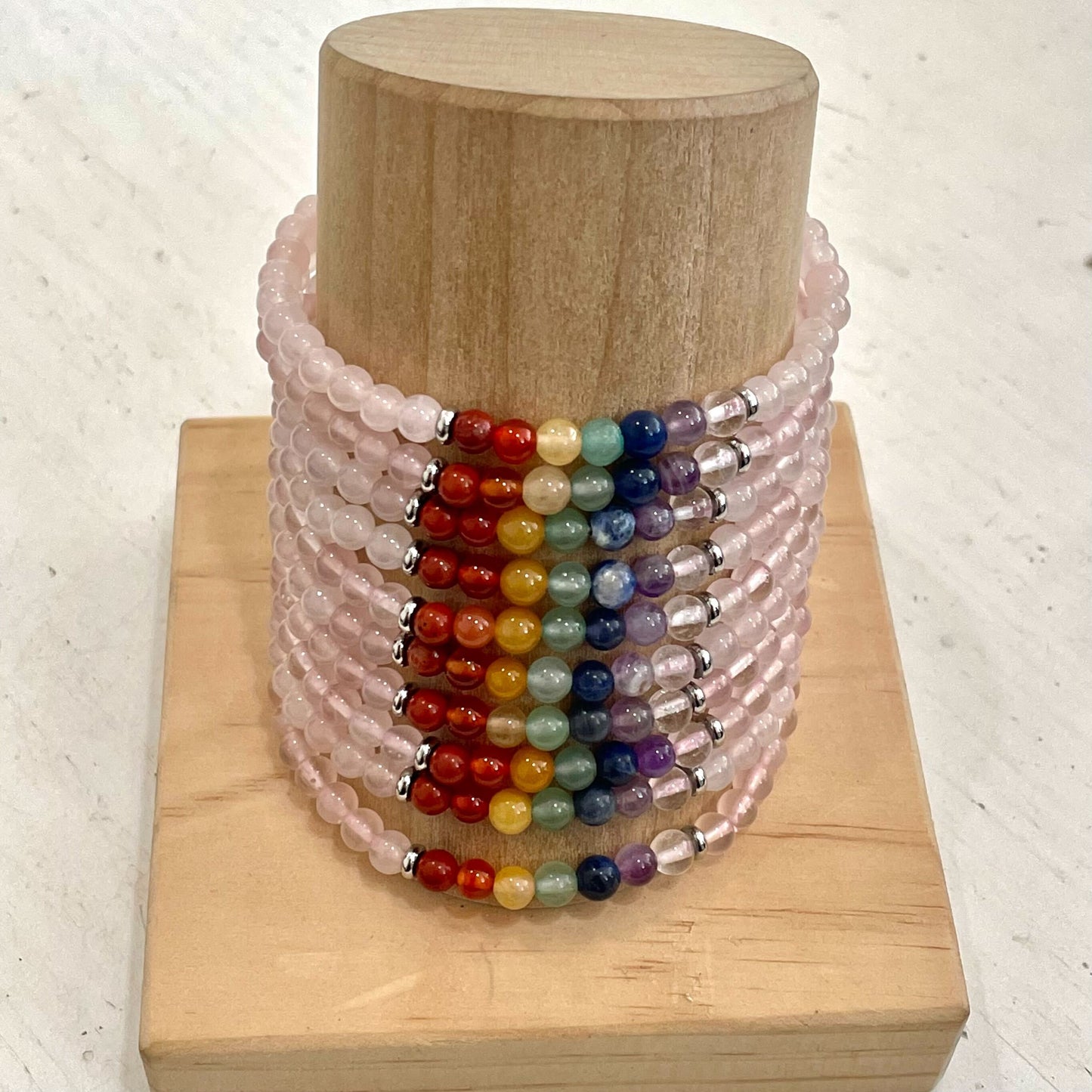 4mm Assorted Crystal Bead Bracelets