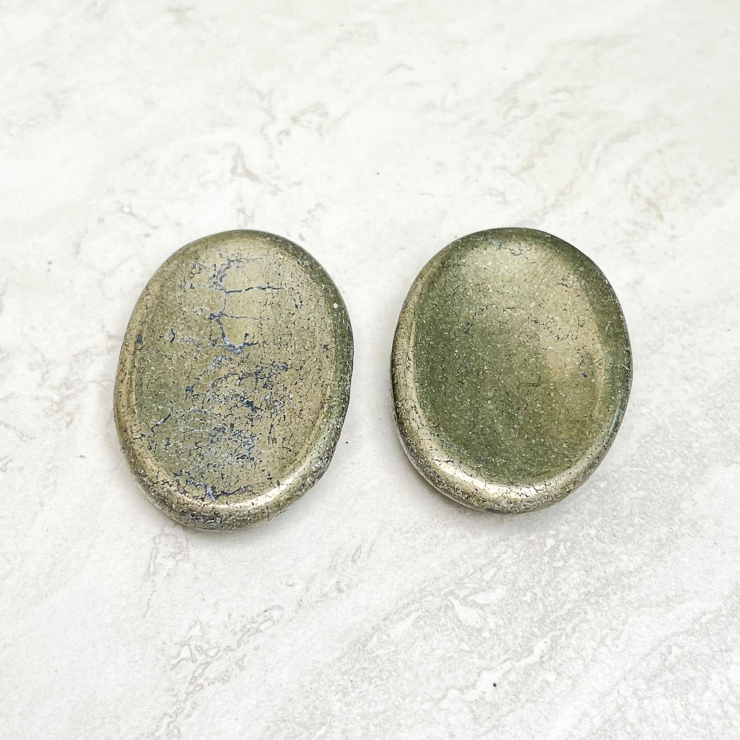 Pyrite Worry Stones