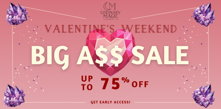 Up to 75% off THIS WEEKEND!