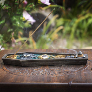 Gothic Coffin Incense Burner