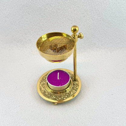 Resin Burner - Brass - Burn Resin w/o Charcoal