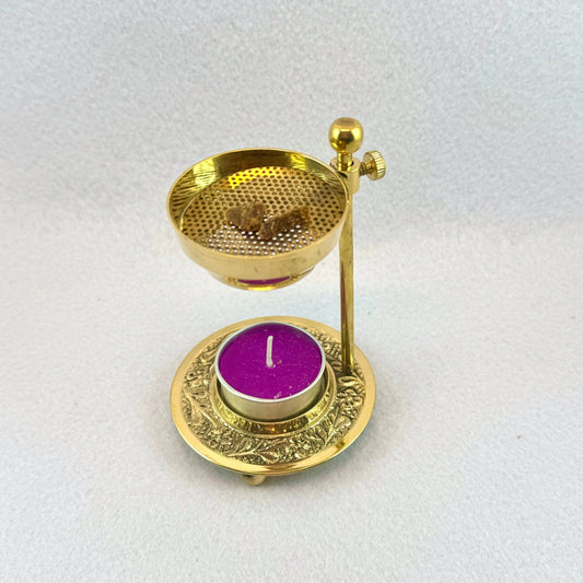 Resin Burner - Brass - Burn Resin w/o Charcoal