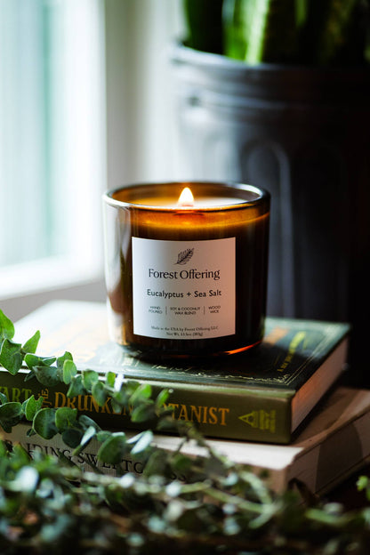 Eucalyptus + Sea Salt Candle