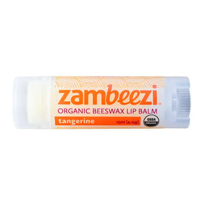 Zambeezi Organic Beeswax Lip Balm - Various Flavors