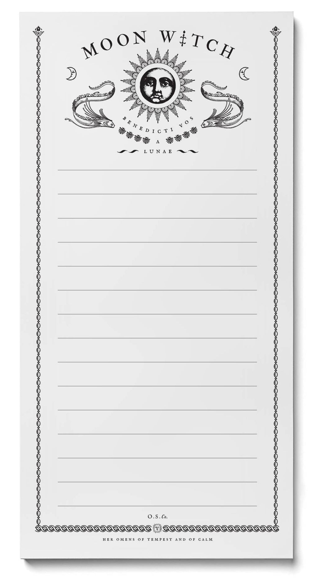 Moon Witch Notepad