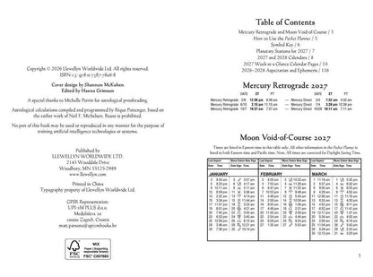 2027 Astrological Pocket Planner