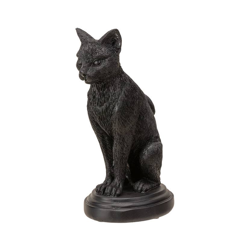 Faust's Familiear Haunted Mansion Cat Candle Holder