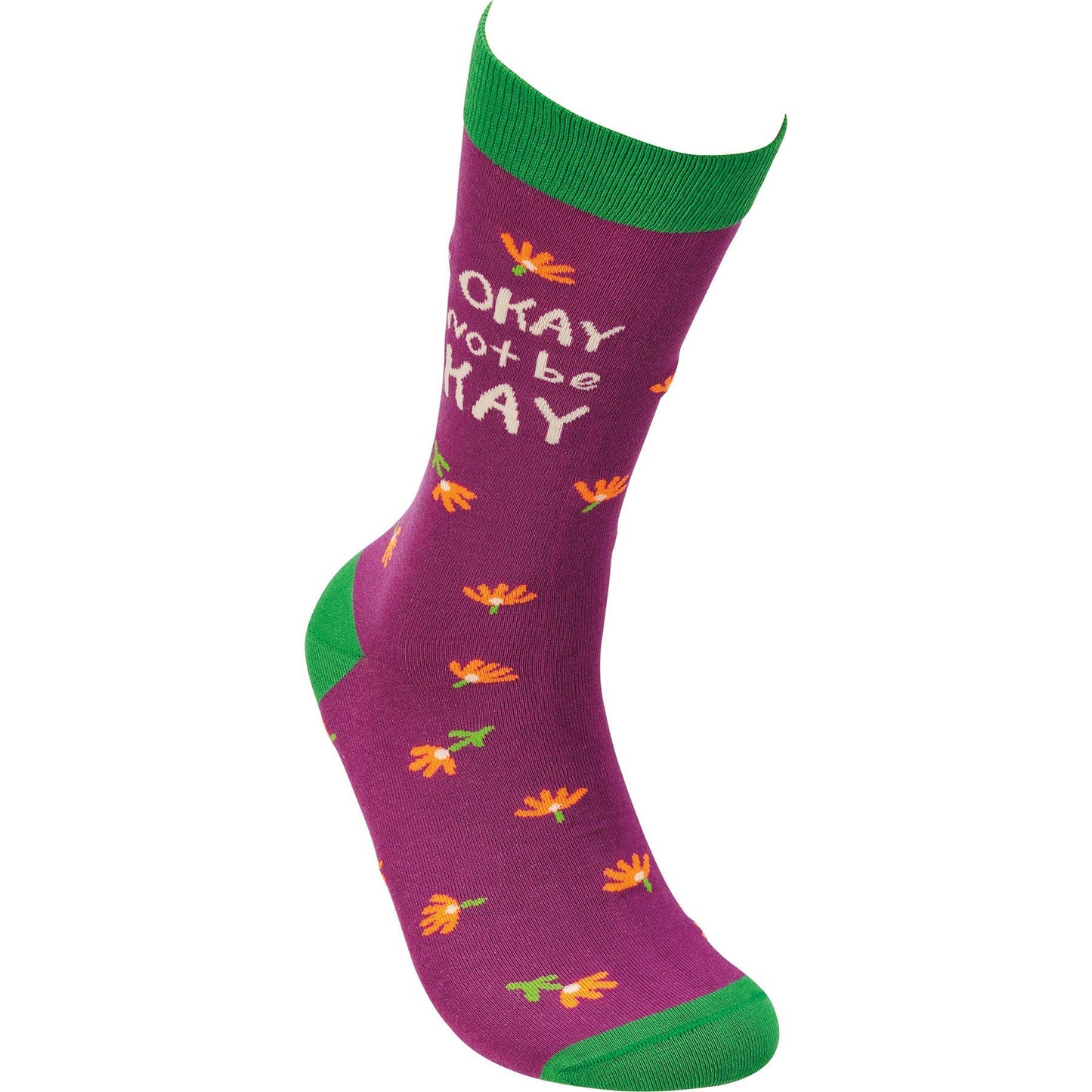 It's Okay To Not Be Okay Socks – Comfort & Compassion