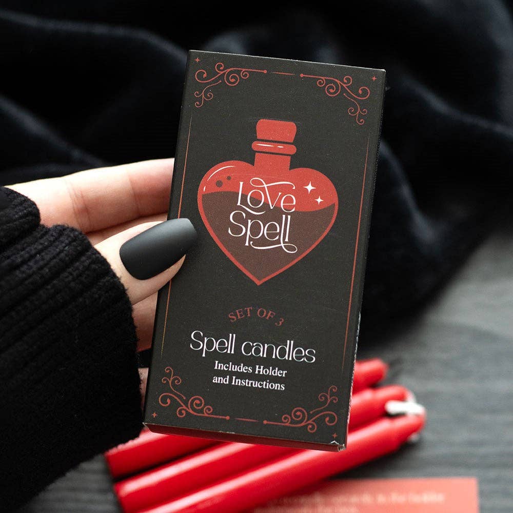 Love Spell Candles Set