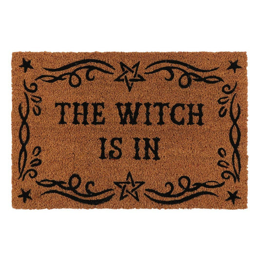 The Witch Is in Welcome Doormat