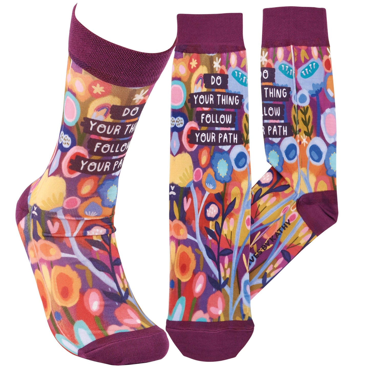 Do Your Thing Socks – Follow Your Path with Intention